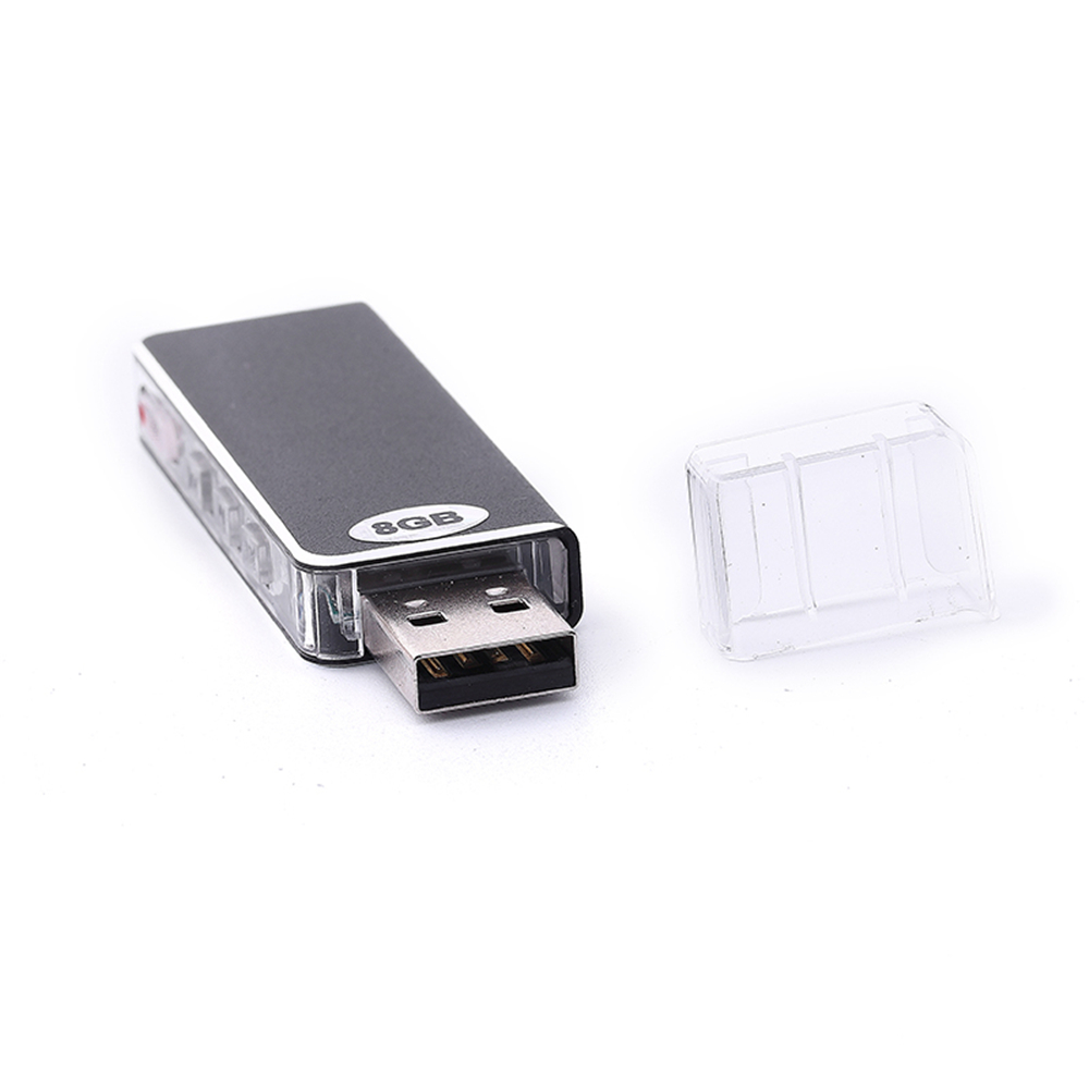 Mini Usb Recorder 13 Hours Alone Digital Voice Recorder- Black 1+8GB Mini Usb Recorder 13 Hours Alone Digital Voice Recorder- Black 1+8GB