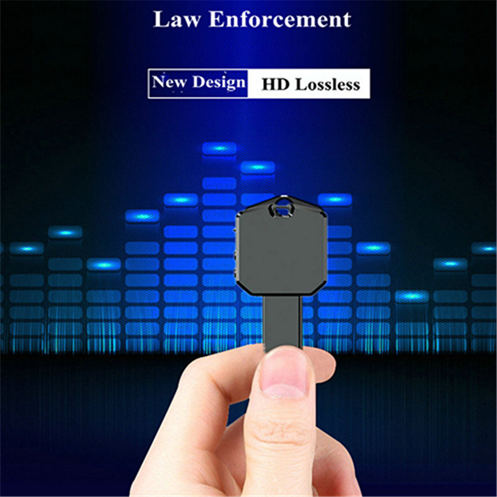 Mini Key Meeting recorder MP3 Player Hd Noise Reduction- Black 1+8GB Mini Key Meeting recorder MP3 Player Hd Noise Reduction- Black 1+8GB