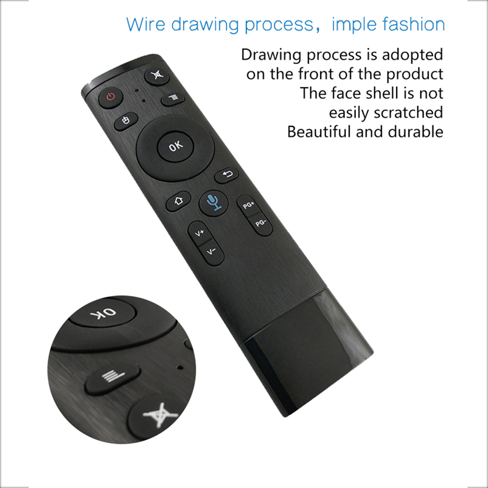 Q5 Smart Voice Air Mouse - Black Voice without Gyroscope Q5 Smart Voice Air Mouse - Black Voice without Gyroscope