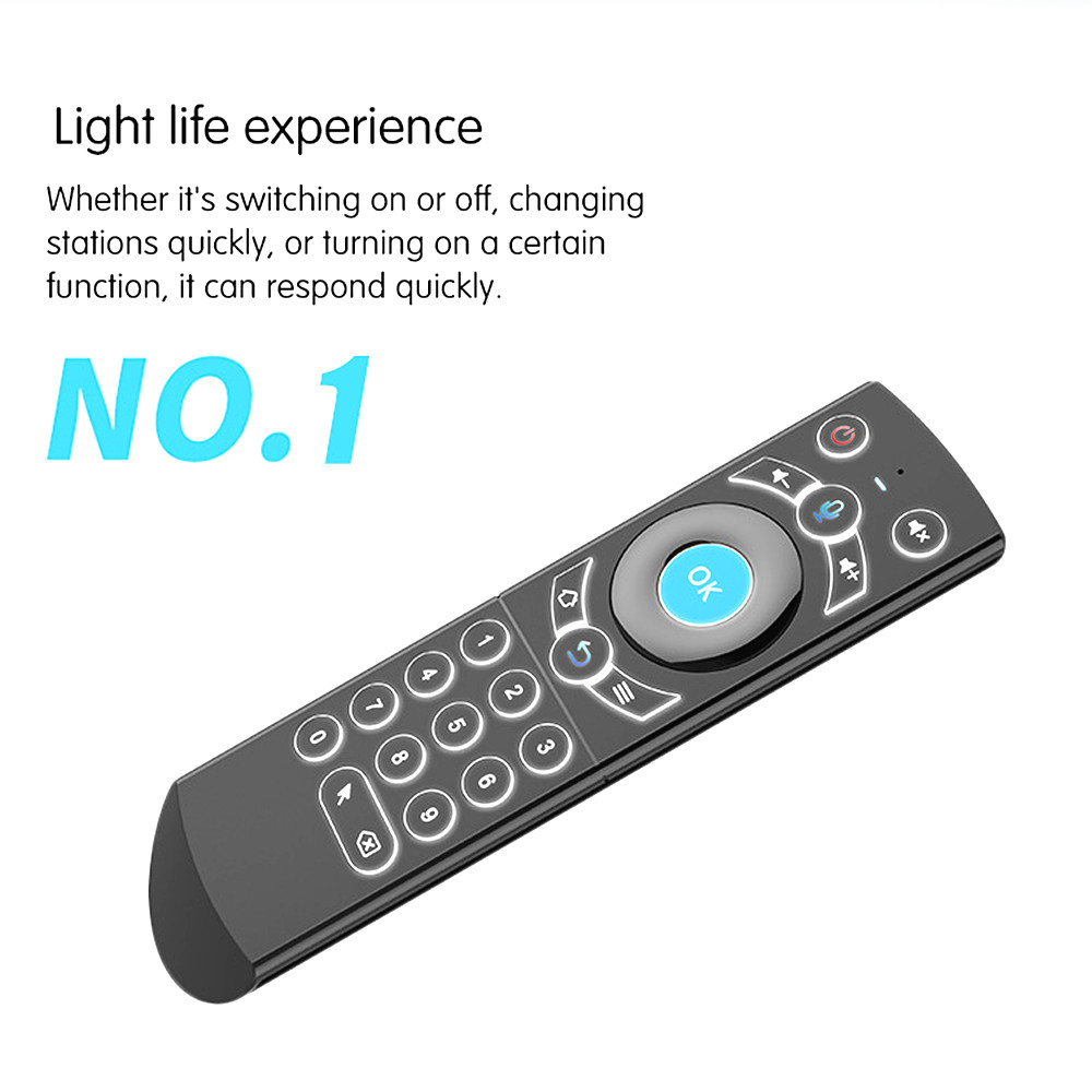 2.4 G Air Flying Squirrels Remote Control Mouse Six Axis Gyroscope Google Voice - Black 2.4 G Air Flying Squirrels Remote Control Mouse Six Axis Gyroscope Google Voice - Black