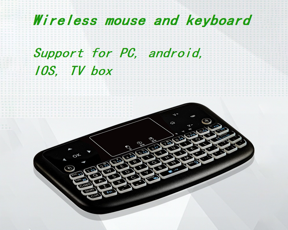A36 Wireless Mini Air Mouse - Black Standard Dry Battery A36 Wireless Mini Air Mouse - Black Standard Dry Battery
