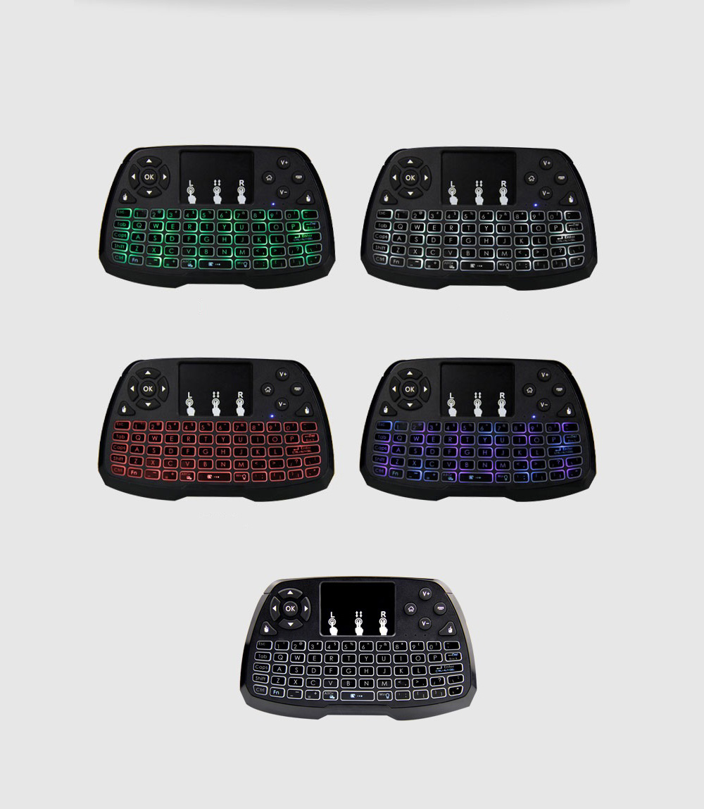A36 Wireless Mini Air Mouse - Black Standard Dry Battery A36 Wireless Mini Air Mouse - Black Standard Dry Battery