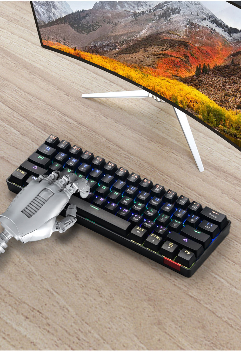 DIK61 Mechanical Keyboard - Black DIK61 Mechanical Keyboard - Black