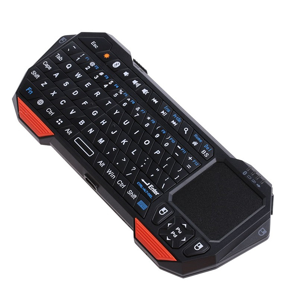 Wireless Bluetooth Air Flying Squirrels Backlight Touch The Mini Game Keyboard- Black Wireless Bluetooth Air Flying Squirrels Backlight Touch The Mini Game Keyboard- Black