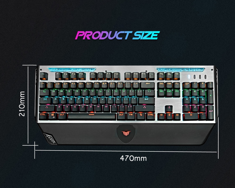 Professional Gaming Mechanical Keyboard size Professional Gaming Mechanical Keyboard size